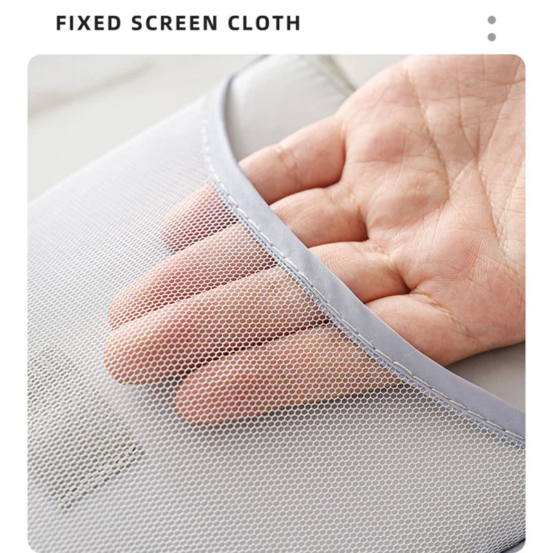 Garment Steamer Ironing Gloves Anti Steam Glove Heat Resistant Handheld Ironing Pad for Clothes, S - Blue Grids