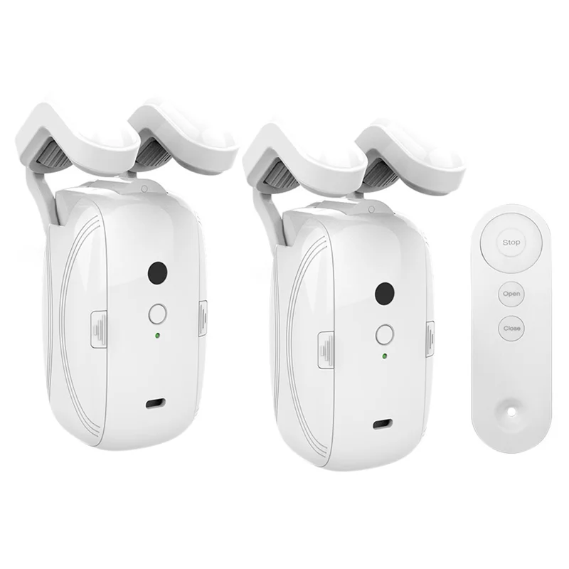 LY-1672 Smart Auto Curtain Robot for Rod Dual Opening RC Curtain Opener