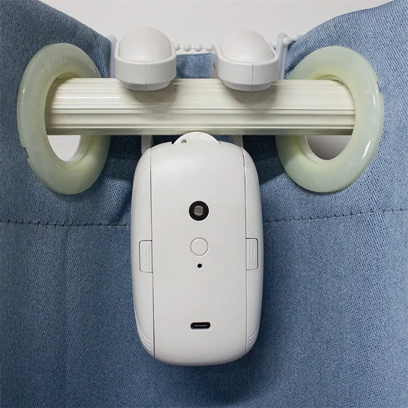 LY-1672 Smart Auto Curtain Robot for Rod Dual Opening RC Curtain Opener