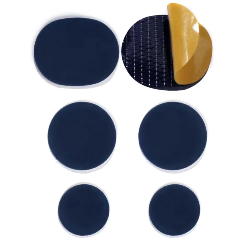 sy023 Shoe Toe / Heel Hole Repair Patches Set Sneaker Hole Patch Insert Wear-Resistant Self-Adhesive Patch - Navy Blue / Hole