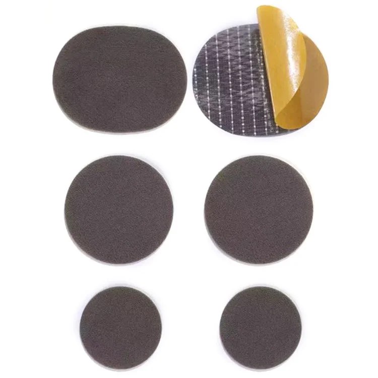 sy023 Shoe Toe / Heel Hole Repair Patches Set Sneaker Hole Patch Insert Wear-Resistant Self-Adhesive Patch - Dark Brown / Hole