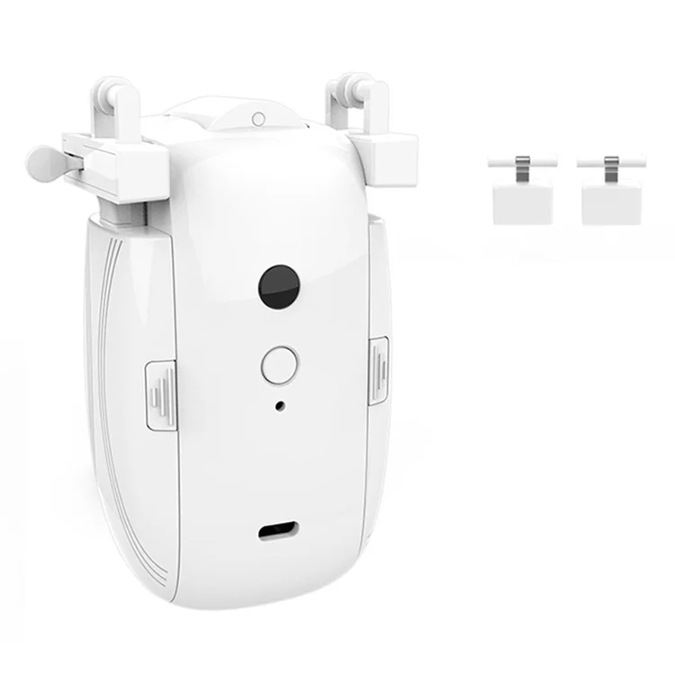 Moteur de rideau électrique LY1668 1Pc Tuya App Bluetooth Contrôleur de rideau automatique pour voie en U / T