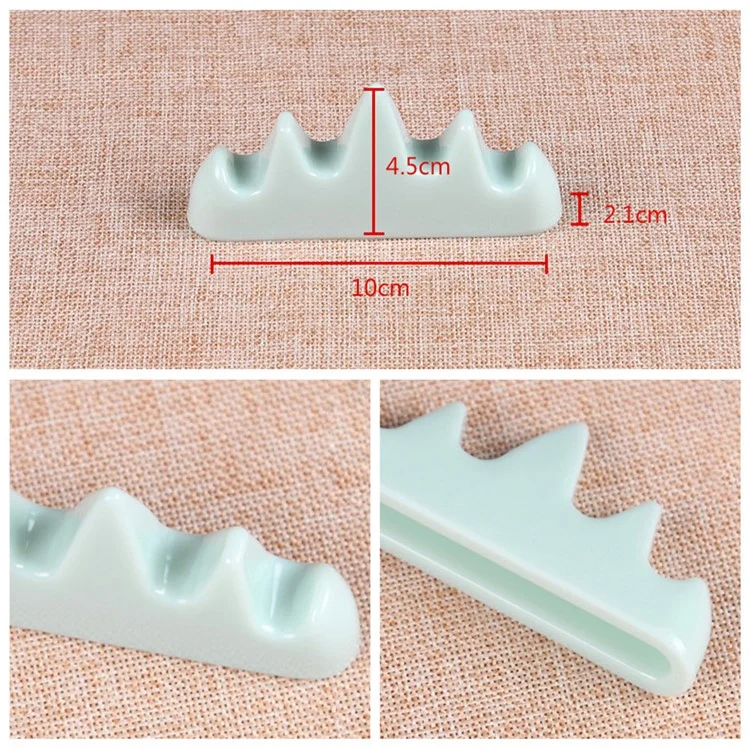 Imitated Jade Brush Rack Plastique Plastique Chinois Contexte de Stylo de Stylo Styl
