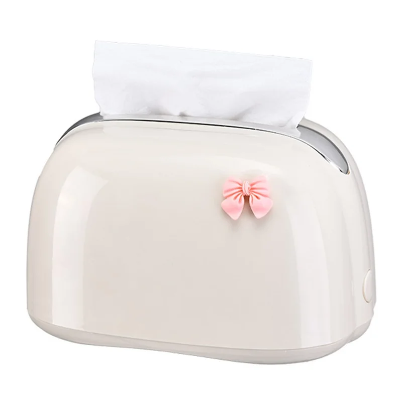 20.5x13x13CM Living Room Table Tissue Box ABS Napkin Storage Bin Home Decoration Tissue Holder