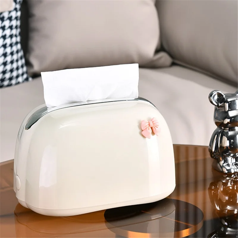 20.5x13x13CM Living Room Table Tissue Box ABS Napkin Storage Bin Home Decoration Tissue Holder
