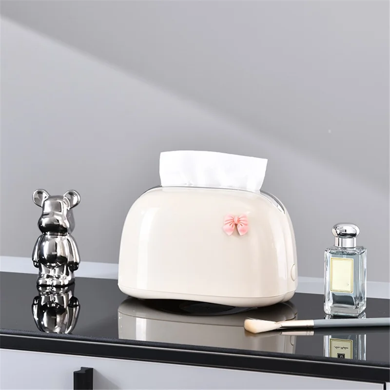 20.5x13x13CM Living Room Table Tissue Box ABS Napkin Storage Bin Home Decoration Tissue Holder
