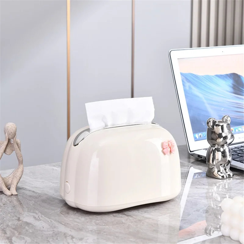20.5x13x13CM Living Room Table Tissue Box ABS Napkin Storage Bin Home Decoration Tissue Holder
