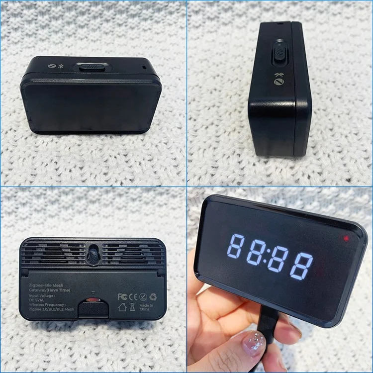 MG-WG101-B-ZIG-BLU-TIME Zigbee Bluetooth-compatible Dual-Mode Wireless Gateway with Time Display