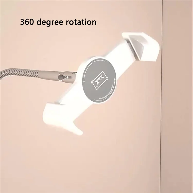 X&X For Exideal / Seayeo Skin Beauty Lamp Floor Stand Flexible Hose Bracket