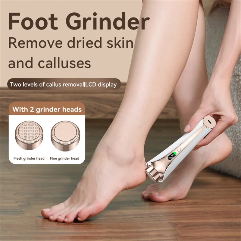J004 Two Speed Electric Foot Grinder Pedicure Tool Callus Remover (CE Certified)