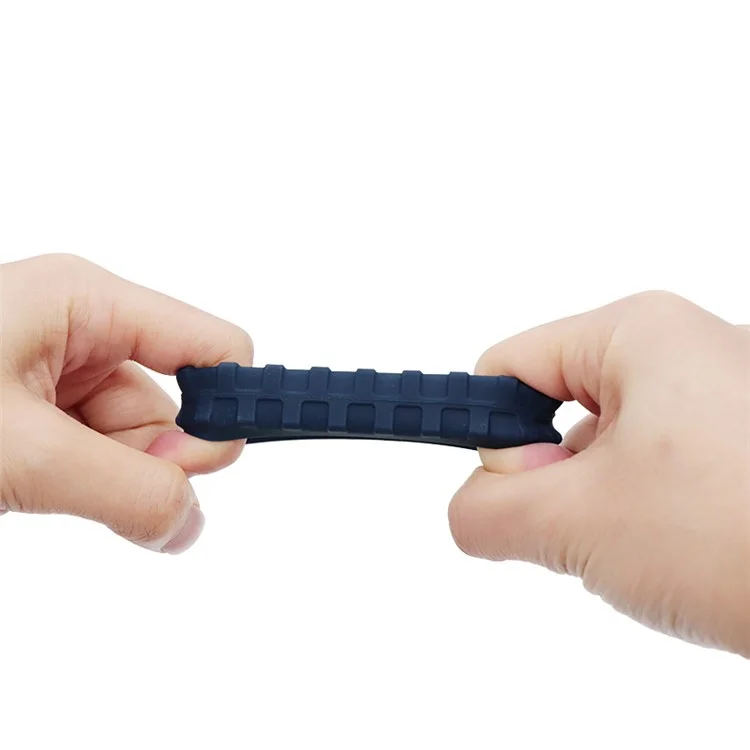 8 Piezas Reduce el Ruido Ruedas de Silicona Zapatos Ruedas de Equipaje Protector, Tamaño L - Rojo 