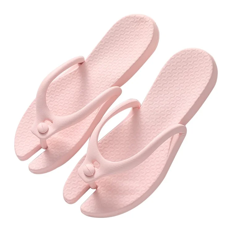 ETRAVEL tx14 1 paire de sandales de bain unisexes antidérapantes en EVA - Rose clair XS(35-36)