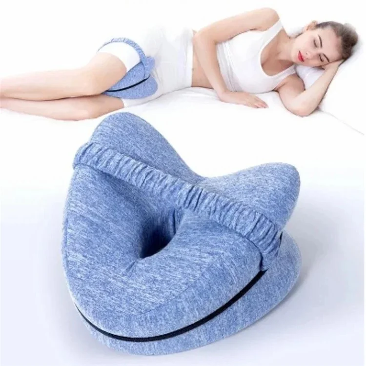 Bewalker Schwangerschaftsseite Schläfer Kissen Memory Foam Hohlkissen Kissen Kissen - Baby Blau