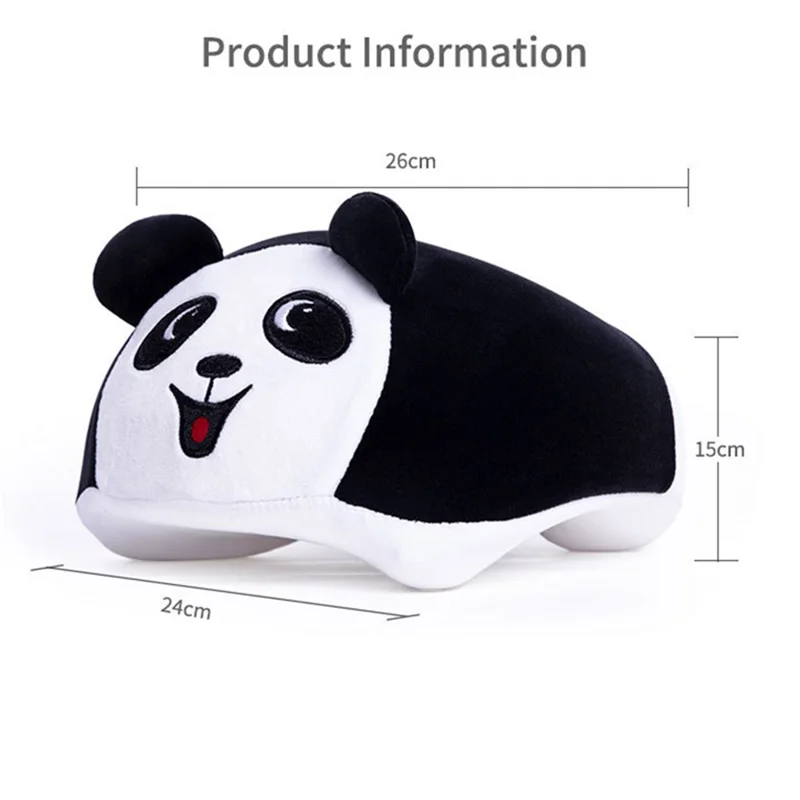Tegneserie Design Memory Foam Børn Voksen Lammehoved Støtte Pude - Husky