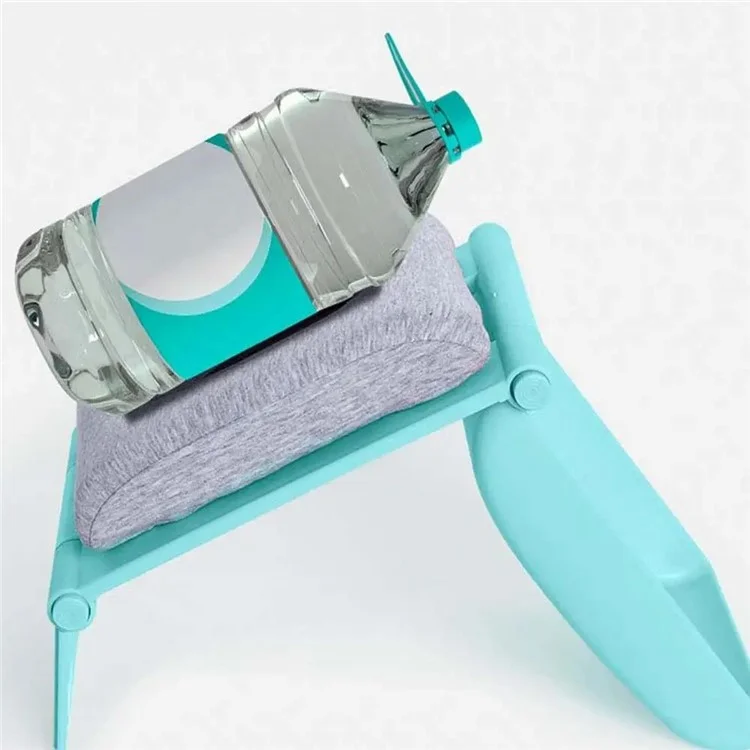Dual Purpose Memory Foam Nap Pillow mit verstellbarem Lesestativ, 18*23*8cm - Blau