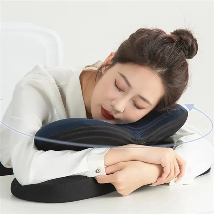 Подушка-подушка на талию Nap Memory Foam Fatigue Relieve Lumbar Cushion, 48,5 * 20,6 * 47 см - темно-серый