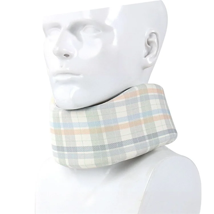 CJSY001 Neck Brace Cervical Spine Protector Memory Foam Neck Support, 45-51cm - Bege