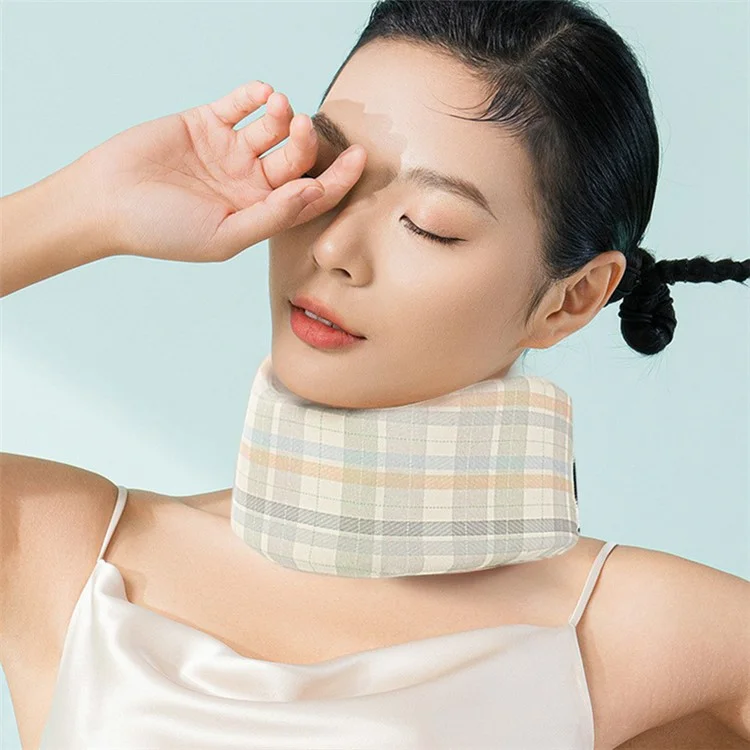 CJSY001 Neck Brace Cervical Spine Protector Memory Foam Neck Support, 45-51cm - Bege