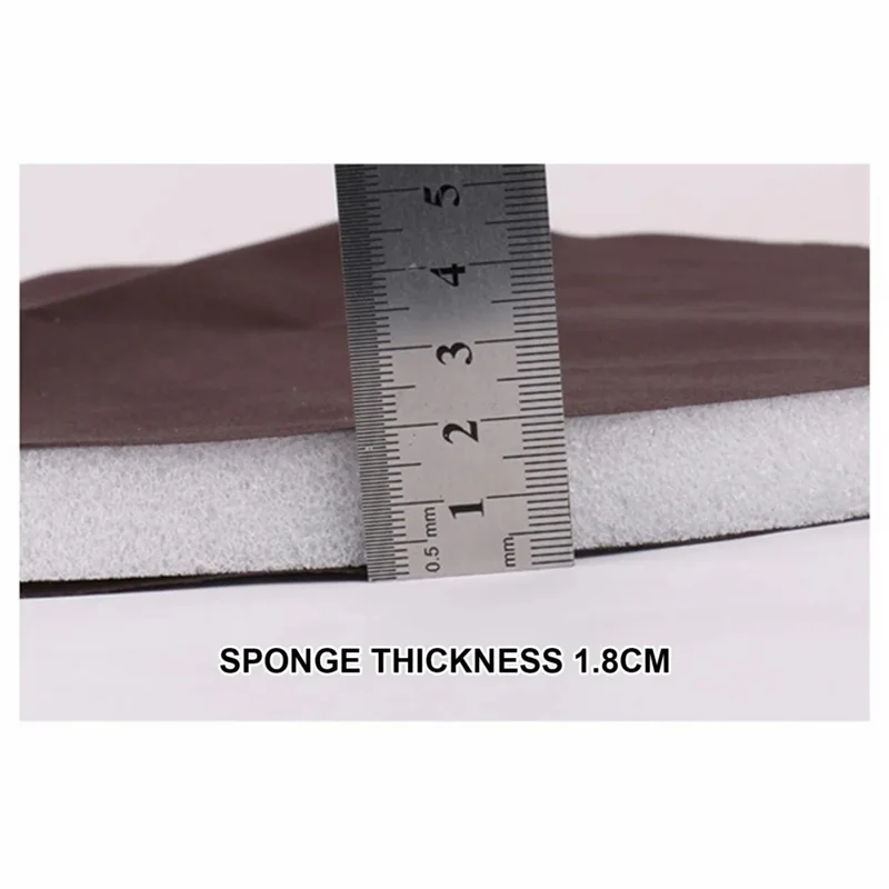 56358 30cm Candy Color Round Soft Sponge Seat Pad Thicken Home Chair Cushion - Brown
