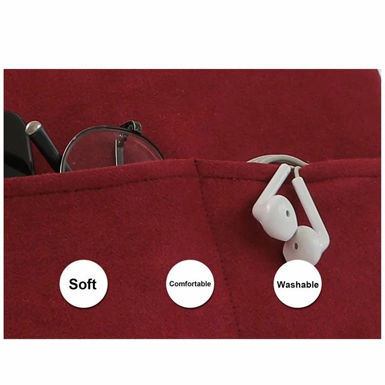 ZJ02E Lazy Pillow Stand for Phones and Tablets Soft Pad Holder for iPhone 16 / 16 Plus / 16 Pro / 16 Pro Max - Sapphire