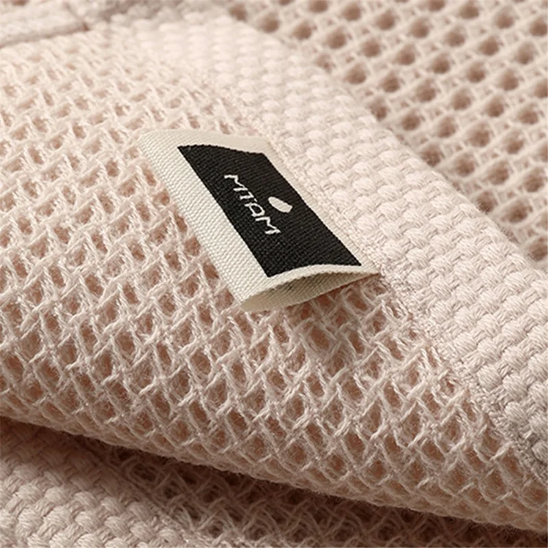 B1522 34x34CM Cotton Kitchen Towel Dishcloth Dish Washing Towel - Beige