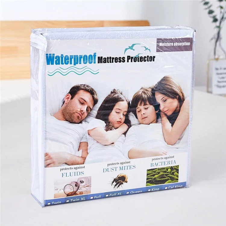 CL014 140x200+30CM Wasserdichte Fixlaken TPU+Polyester Pongee Matratzenbezug - Grau