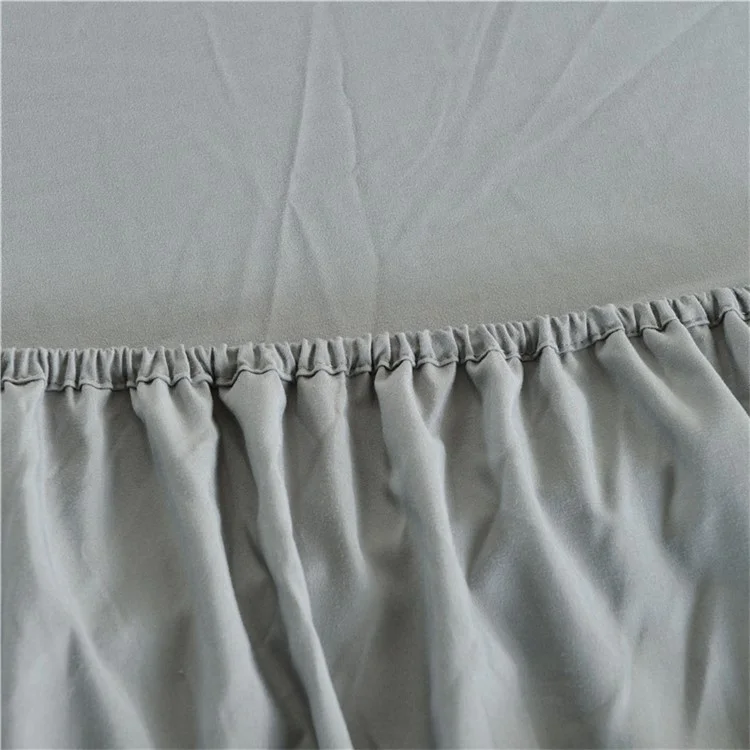CL001 100x200+20cm Breathable Solid Color Fitted Sheet Mattress Cover with 2 Pillowcases - CL001-01