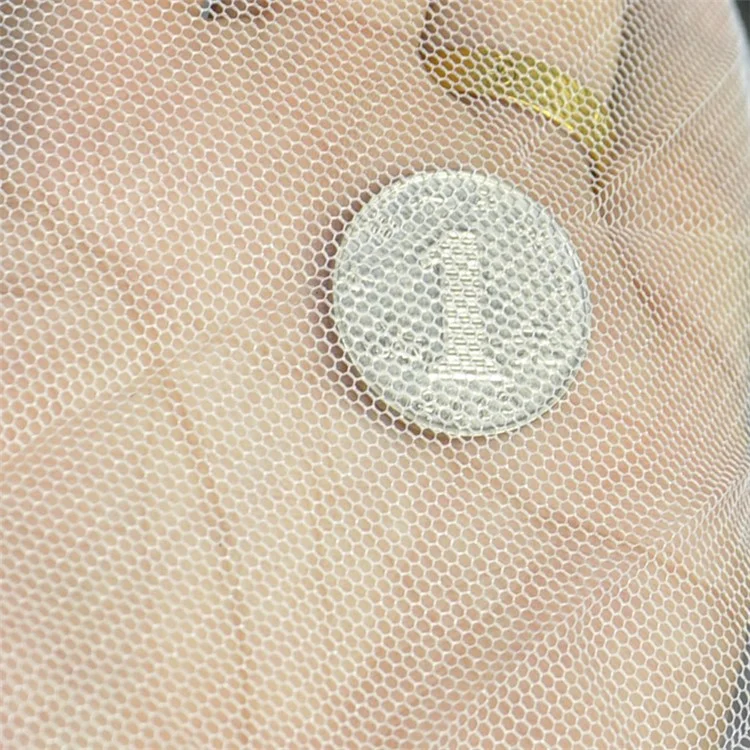 Moustiquaire suspendue respirante de grande taille 2M Lit Rideau à baldaquin en polyester - Blanc