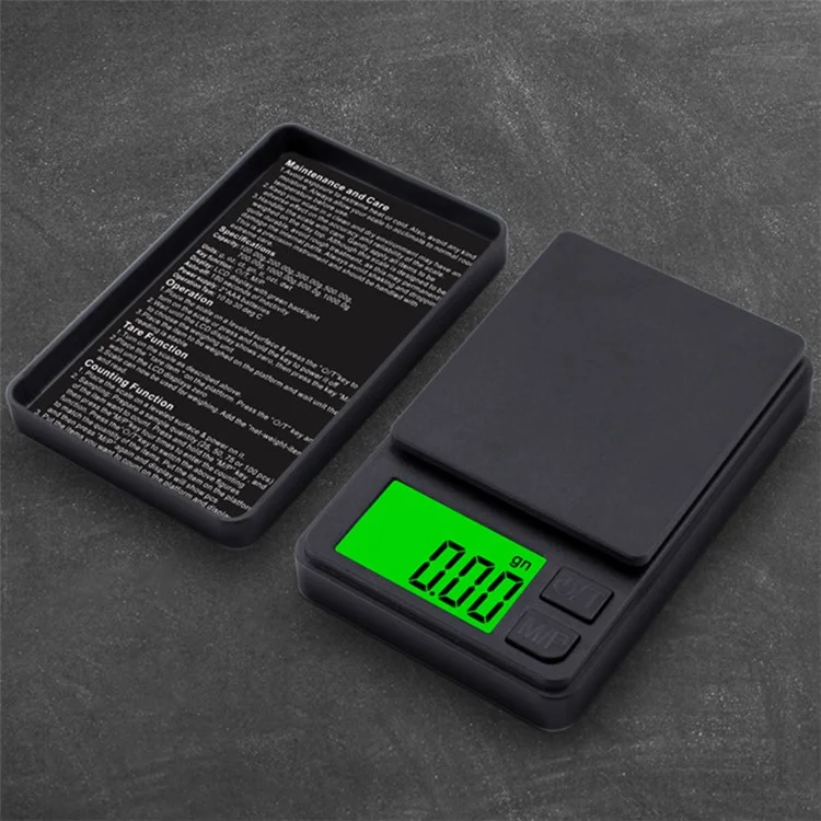Échelle électronique de cuisine de haute précision de 200 g / 0,01 g portable pour bijoux
