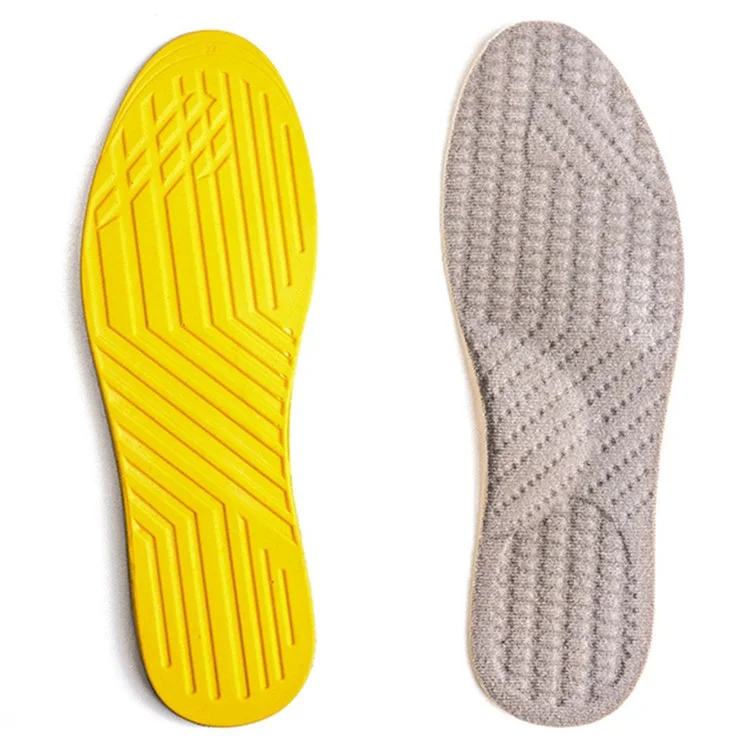 1 Pair Orthopedic Insole Arch Support for Flat Feet Plantar Fasciitis Pads - Grey / 32-34