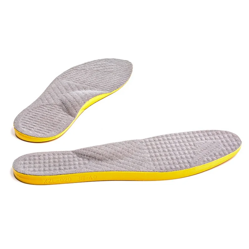 1 Pair Orthopedic Insole Arch Support for Flat Feet Plantar Fasciitis Pads - Grey / 32-34