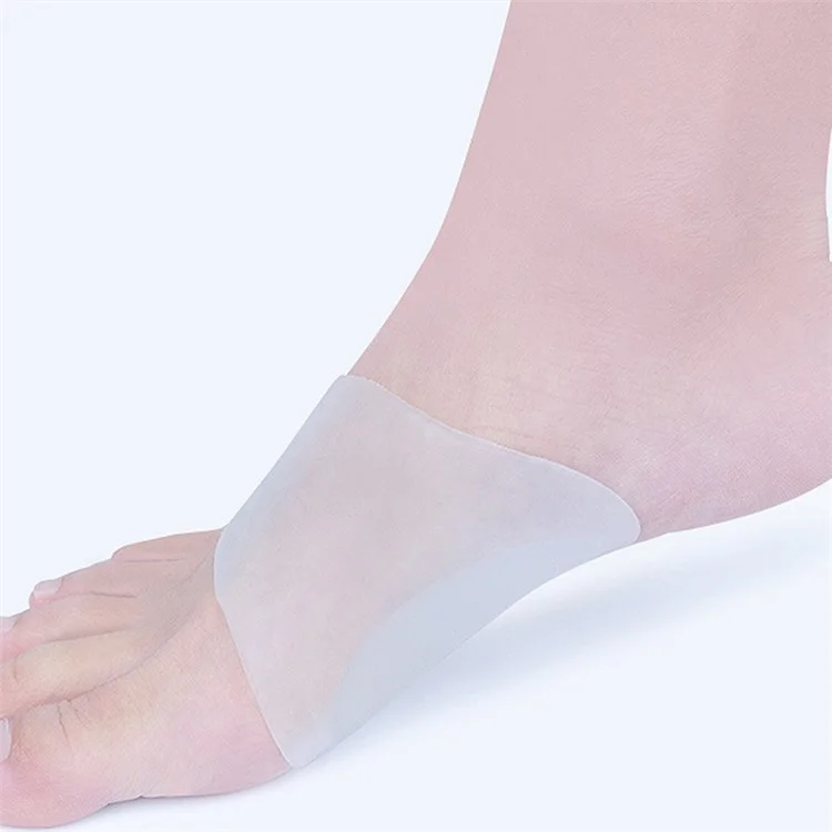 1 Paar Silikon-Orthopädische Fußgewölbe-Stützkissen Flache Füße Korrektor Einlegesohle - Hautfarbe
