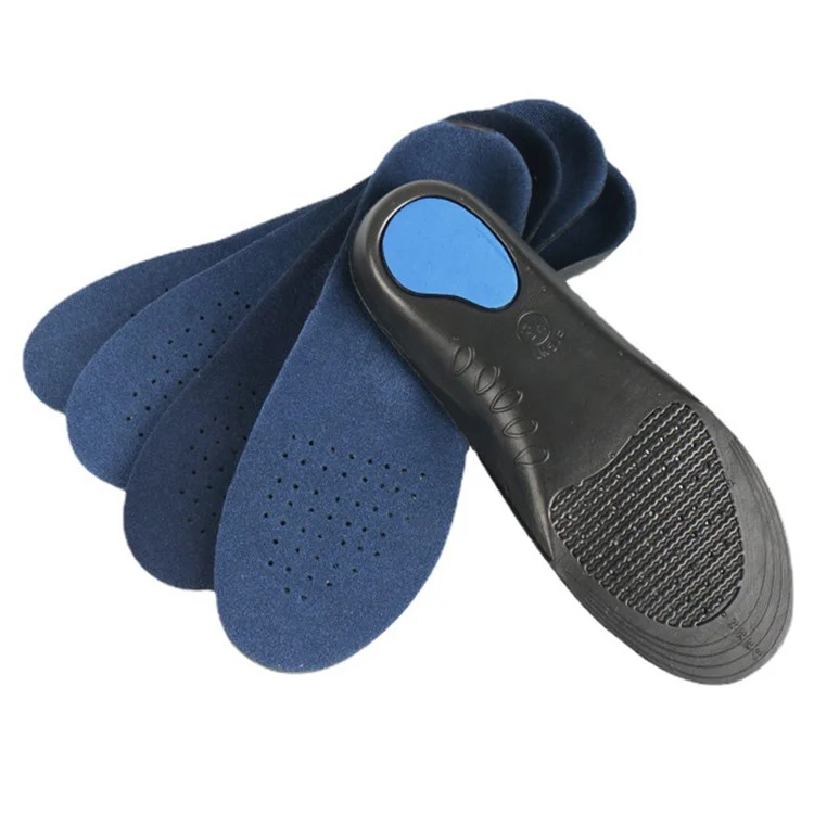 XD-177 1 Paire de Semelles Sport EVA Absorption des Chocs Respirantes Support de la Voûte Plantaire Orthétiques - XS / 34-37