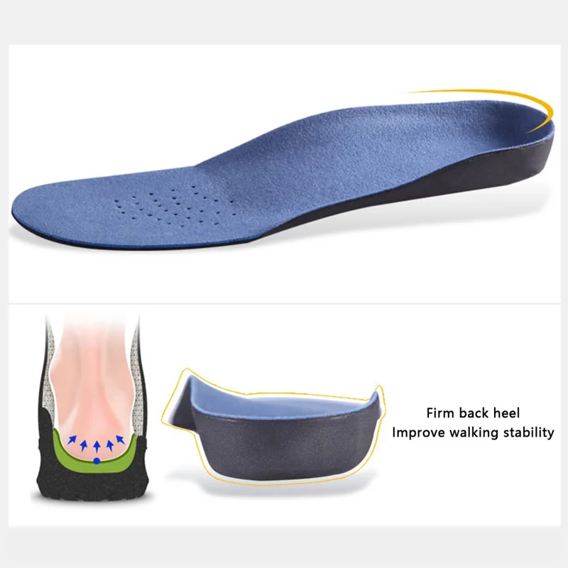 XD-177 1 Pair EVA Sport Insoles Shock Absorption Breathable Arch Support Orthotic Insoles - S / 38-40