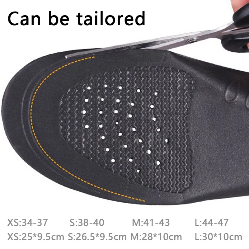 XD-177 1 Pair EVA Sport Insoles Shock Absorption Breathable Arch Support Orthotic Insoles - M / 41-43