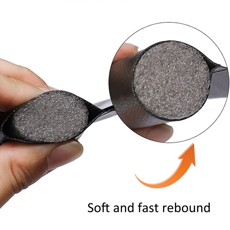 EPE+PVC Door Seal Strip Door Groove Gap Filler Sound Insulation Foam Tape - White