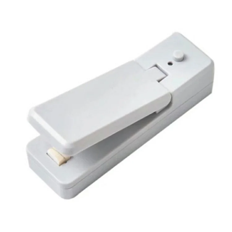 WSL-03 Mini Bag Sealer 2 in 1 Portable Bag Heat Sealing Machine and Cutter - Grey