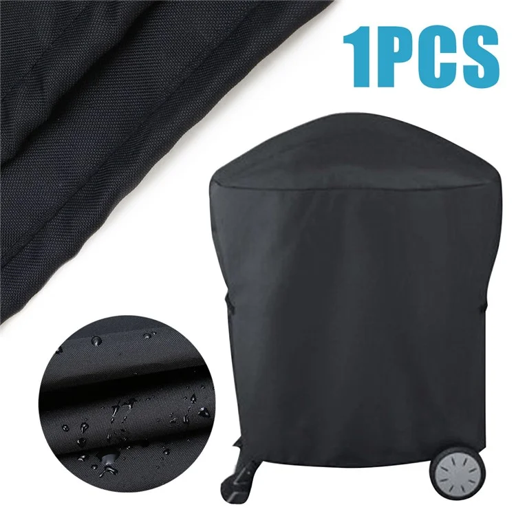 Pour le couvercle de grille de barbecue Weber Q1000 Q2000 210D en tissu Oxford, imperméable et anti-poussière, 54x76x69cm