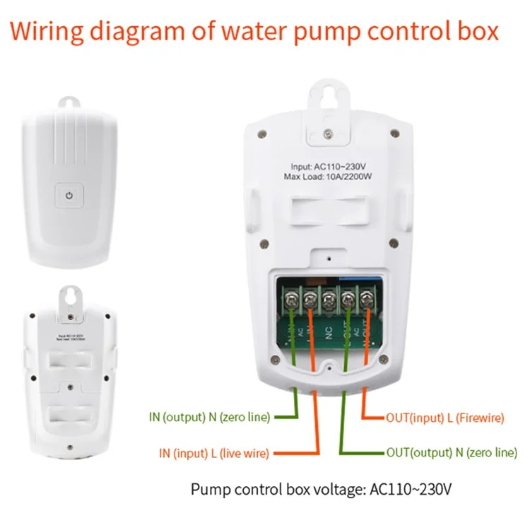 TS-FT001 Nivel de Líquido Ultrasónico Medidor de Agua Nivel de Agua Temperatura Detector de Temperatura Interior