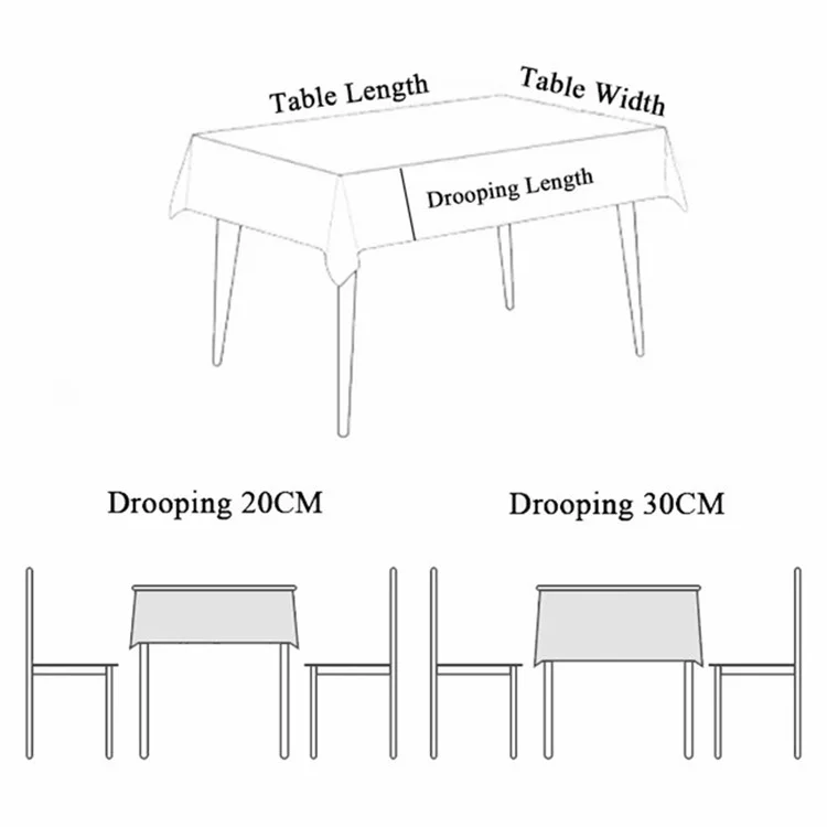 150x190cm klare PVC-Tischauflage wasserdicht staubdicht Desktop-Tischdecke