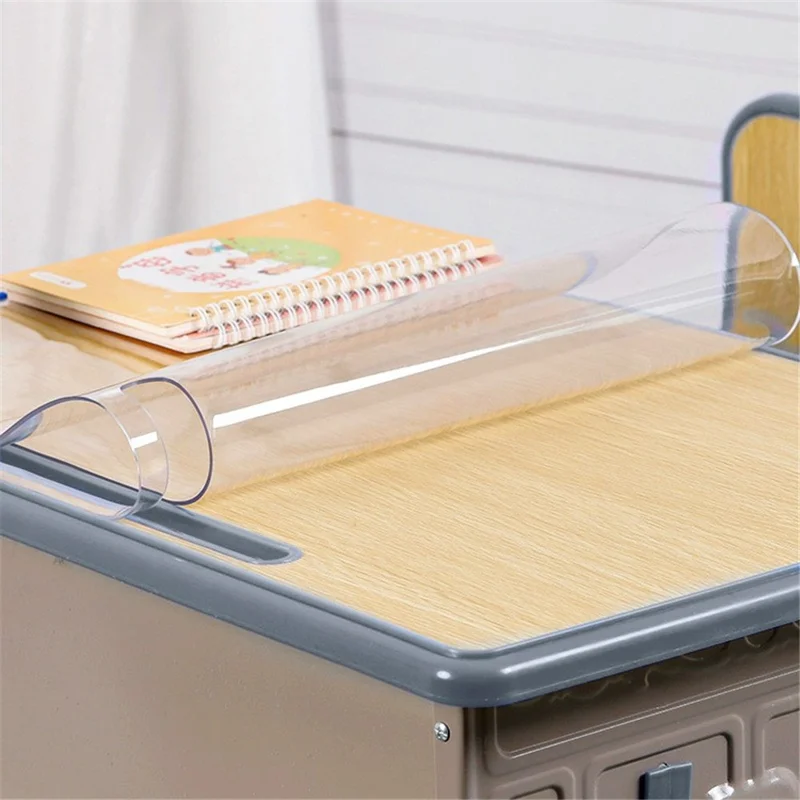 60x120cm Clear PVC Desk Protector Mat Pad 1.5mm Thick Waterproof Table Pad