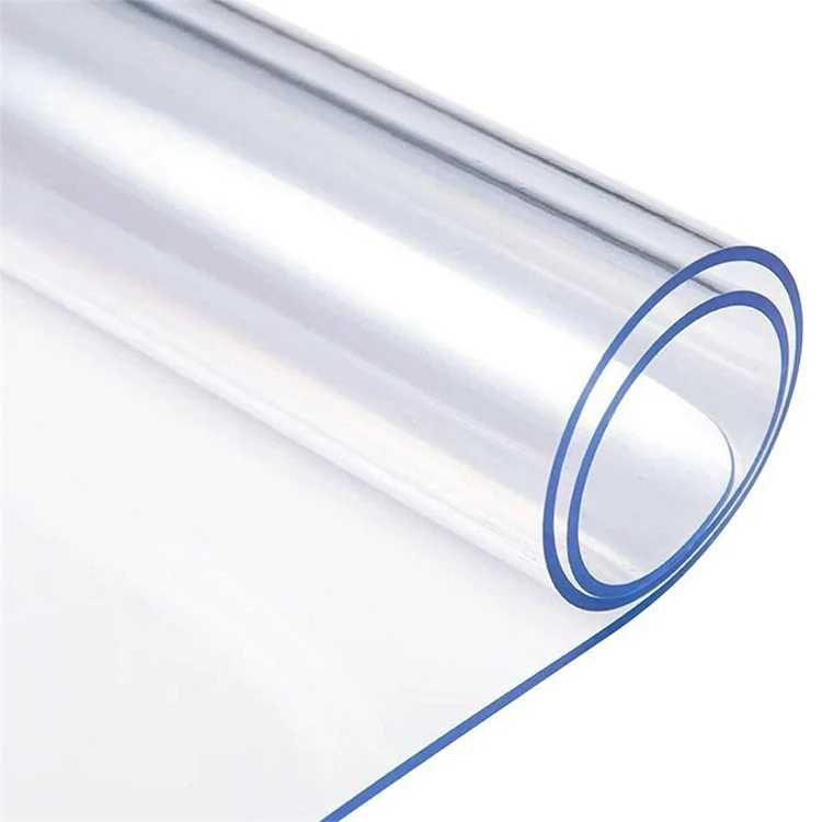 1MM Ultra-dünne Tischdecke Tischunterlage 40x100CM Klarer PVC-Schreibtischunterlage