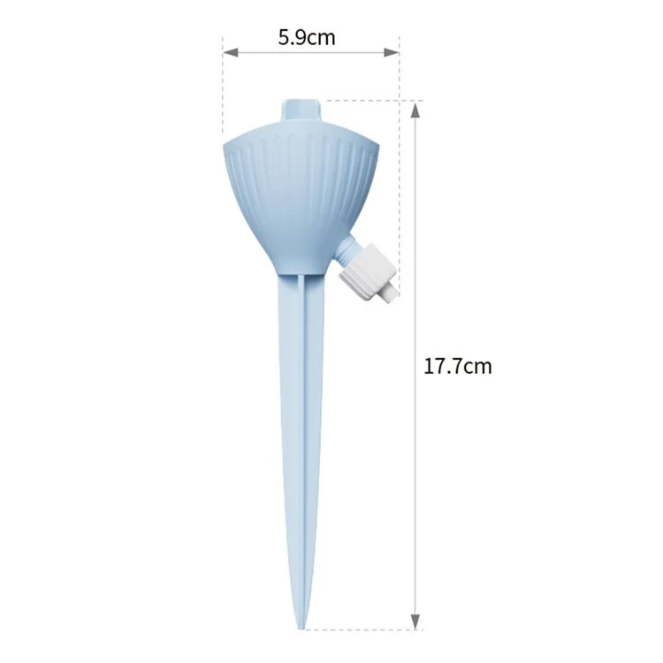 Dispositivo de autoinumação preguiçoso ZX-001 PP - Ferramenta de irrigação automática de plantas - Azul