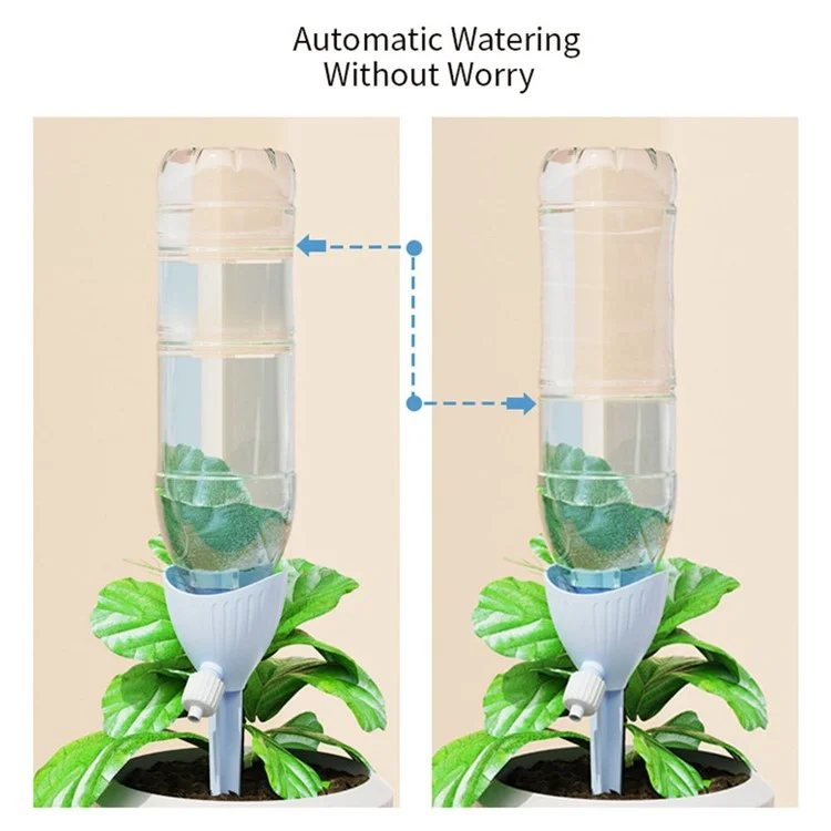 Dispositivo de autoinumação preguiçoso ZX-001 PP - Ferramenta de irrigação automática de plantas - Azul