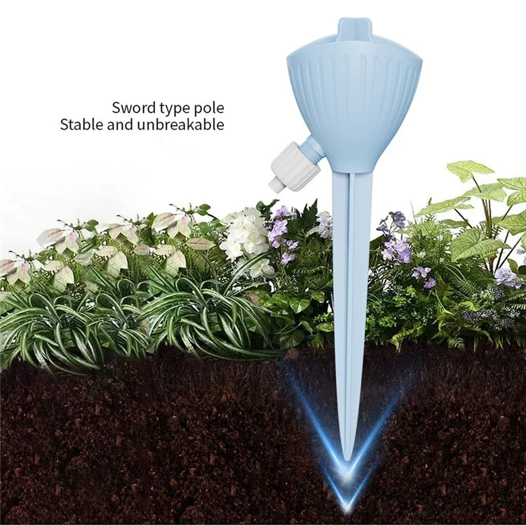 Dispositivo de autoinumação preguiçoso ZX-001 PP - Ferramenta de irrigação automática de plantas - Azul