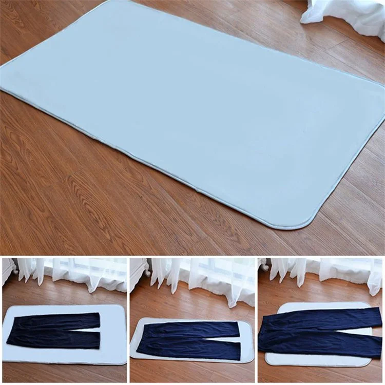 Asse da stiro 80x140cm in poliestere resistente al calore con protezione per gli indumenti