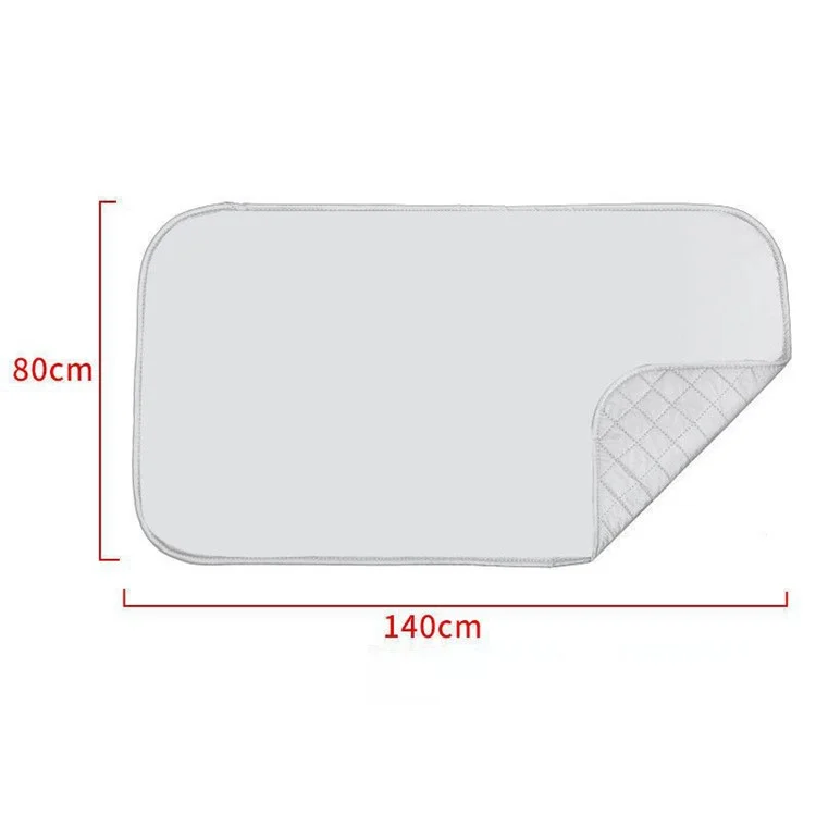 Asse da stiro 80x140cm in poliestere resistente al calore con protezione per gli indumenti