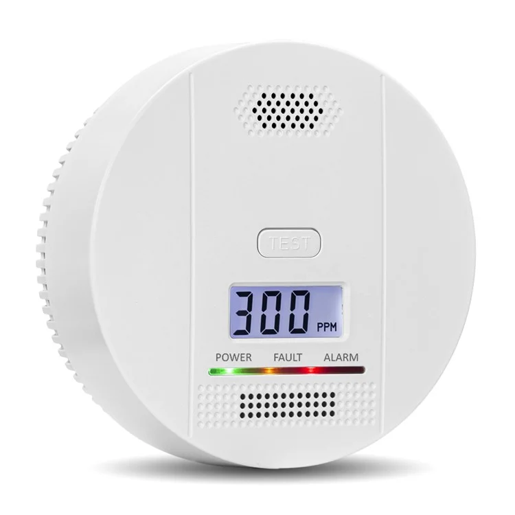 XY-C612 LCD Display Carbon Monoxide Detector Battery Powered CO Level Alarm Sensor