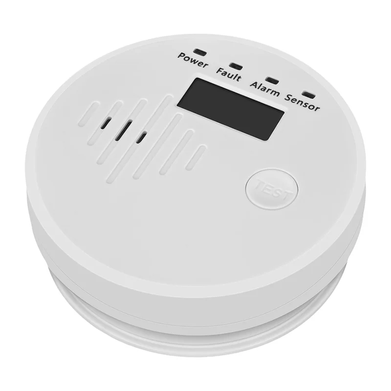 XY-C618 Carbon Monoxide Detector High Decibel Alert Sound CO Toxic Gas Detection Alarm