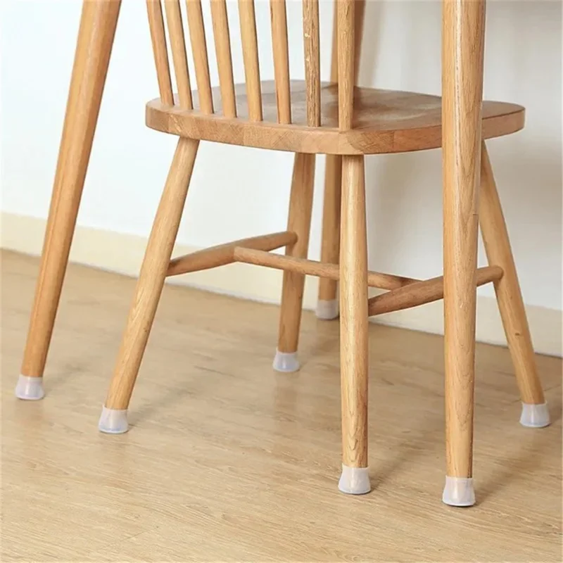 20Pcs 3-4cm Furniture Round Feet Covers Silicone Table Chair Leg Caps Floor Protector